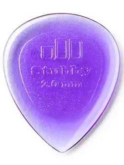 Dunlop Stubby Jazz Guitar Pick 2.00mm