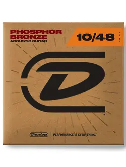 Dunlop Phosphor Bronze Acoustic Guitar Strings 10-48 Gauge