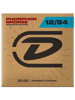 Dunlop Phosphor Bronze Acoustic Guitar Strings 12-54