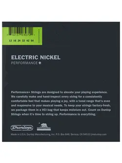 Dunlop Electric Guitar Strings 12-54 Gauge