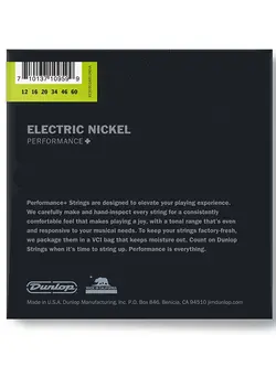Dunlop Electric Guitar Strings 12-60 Gauge