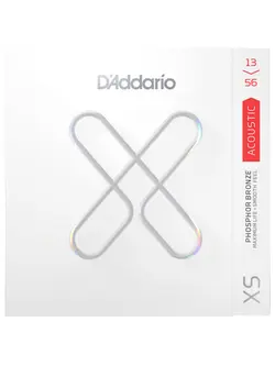 D’Addario XS Phosphor Bronze Coated Acoustic Guitar Strings Medium 13-56