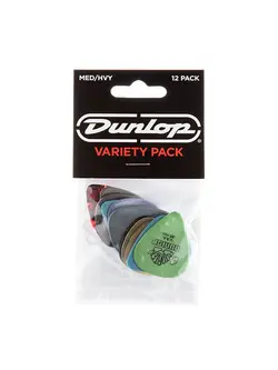Dunlop Guitar Pick Variety Pack Medium Heavy 12 Pack