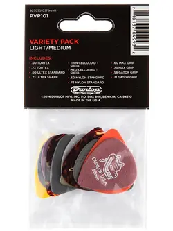 Dunlop Guitar Pick Variety Pack