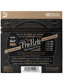 D’Addario Pro-Arte Classical Guitar Strings Normal Tension