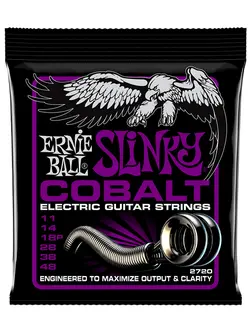 Ernie Ball Power Slinky Cobalt Electric Guitar Strings 11-48 Gauge