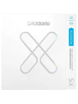 D’Addario XS Phosphor Bronze Coated Acoustic Guitar Strings Light 12-53