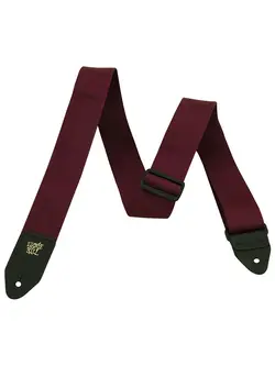 Ernie Ball Burgundy Polypro Guitar Strap