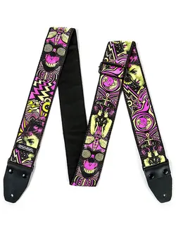 Dunlop ILOVEDUST Smoking Moon Guitar Strap