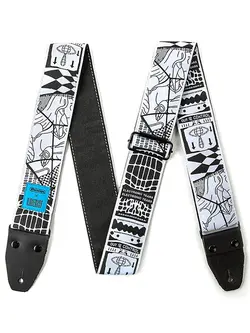 Dunlop ILOVEDUST Electronic Tears Guitar Strap