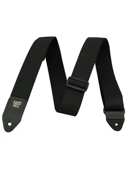 Ernie Ball Black Polypro Guitar Strap
