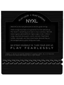 D’Addario NYXL1052 Nickel Wound Electric Guitar Strings Light Top / Heavy Bottom