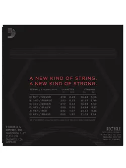 D’Addario NYXL1052 Nickel Wound Electric Guitar Strings Light Top / Heavy Bottom