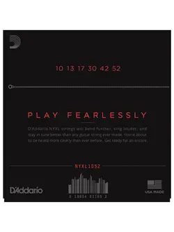 D’Addario NYXL1052 Nickel Wound Electric Guitar Strings Light Top / Heavy Bottom
