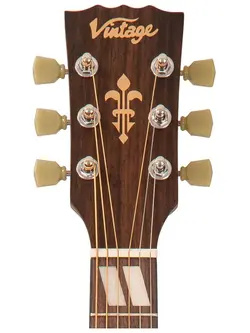 Vintage Historic Series Dreadnought Acoustic-Electric Guitar Vintage Sunburst