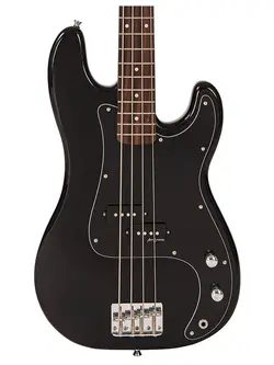Vintage V40 Coaster Series Bass Guitar Boulevard Black