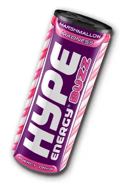 نوشیدنی انرژی زا هایپ با طعم مارشمالو 250 میل Hype