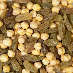 نخود  و کشمش