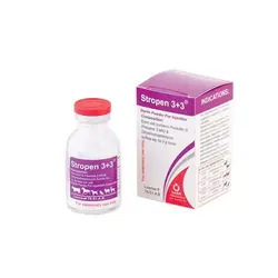 آنتی بیوتیک استروپن ۳+۳ تزریقی شرکت نصر Stropen 3+3