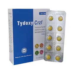 قرص پرندگان ادواکر تایدوکسی کر مدل TYDOXY CARE بسته 10 عددی