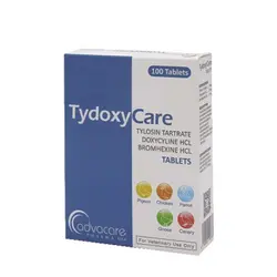 قرص پرندگان ادواکر تایدوکسی کر مدل TYDOXY CARE بسته 10 عددی