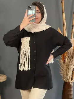 تونیک‌ بیسکویتی مکرومه 1156