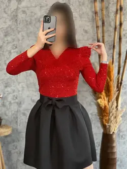 شومیز پولک کشی 1032