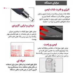 دستگاه لیزر کره ای کیوسوئیچ مدل پیکوشور