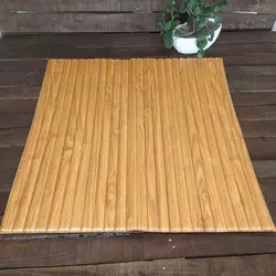 دیوارپوش فومی مدل بامبو قهوه ای