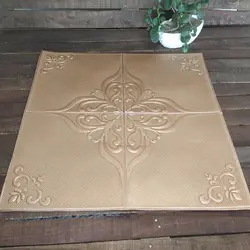 دیوارپوش فومی مدل قابی قهوه ای