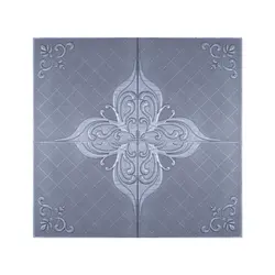 دیوارپوش فومی مدل قابی طوسی