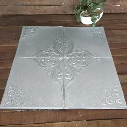 دیوارپوش فومی مدل قابی طوسی