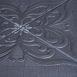 دیوارپوش فومی مدل قابی طوسی