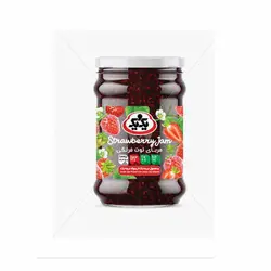 مربا توت فرنگی یک و یک