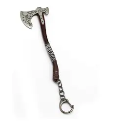 جاکلیدی تبر کریتوس رنگ نقره ای