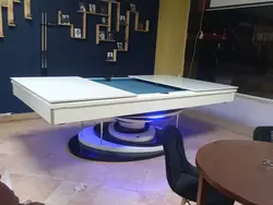 میز بیلیارد مدرن طرح کهکشانی