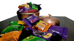 لواشک پذیرایی تاکدیس-چند میوه-1 کیلوگرم