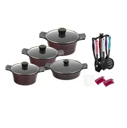 سرویس پخت و پز 18 پارچه تکنو مدل ونوسTecno kitchen and cooking utensils