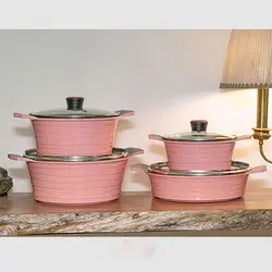 سرویس پخت و پز 18 پارچه تکنو مدل ونوسTecno kitchen and cooking utensils