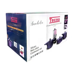 سرویس پخت و پز 18 پارچه تکنو مدل آناهیتا