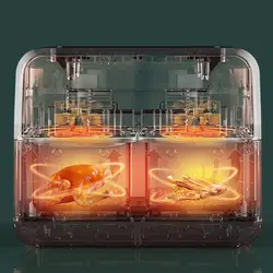 سرخ کن دوقلو بدون روغن  اسمارت مدل S-727Smart S-727 fryer