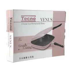 تابه رژیمی دوطرفه تکنو مدل ونوس سایز 32Tecno kitchen and cooking utensils