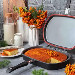 تابه رژیمی دوطرفه تکنو مدل ونوس سایز 32Tecno kitchen and cooking utensils