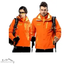 کاپشن کوهنوردی دولایه ضدآب و پلار جک ولف اسکین