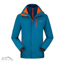 کاپشن کوهنوردی دولایه ضدآب و پلار جک ولف اسکین