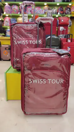 چمدان برزنتی برند Swiss Tour