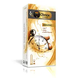 کاندوم بسیار چرب و تاخیری کلایمکس با اسانس وانیل
