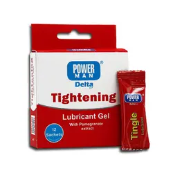 ژل تنگ کننده ساشه ای پاورمن حاوی عصاره انار