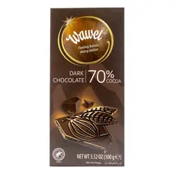 شکلات تلخ تخته ای Wawel واول 70 درصد وزن 100 گرم