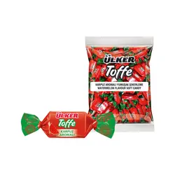 تافی هندوانه ای اولکر Ulker بسته 1 کیلویی